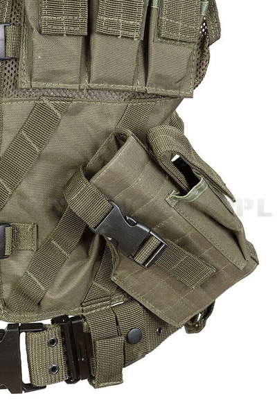 Tactical Vest USMC with handgun holster and with LC2 belt  Oliv New