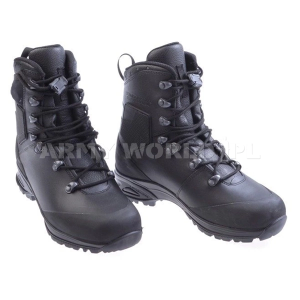 Dutch Army Military Shoes Haix Laars Gevecht Natweer Gore-Tex (203320) Black Original New II Quality