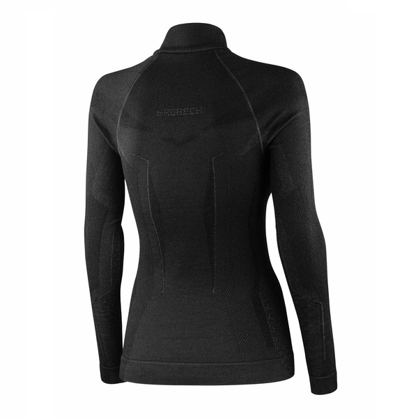 Bluza Damska Extreme MERINO Brubeck Czarna (LS1609)