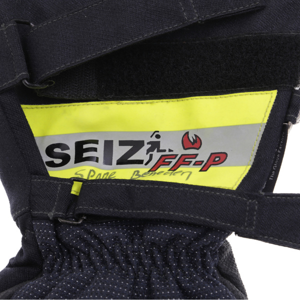 Rękawice Strażackie Fire Fighter Premium Seiz Czarne Oryginał Nowe