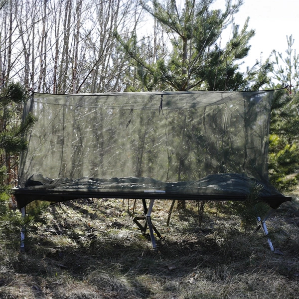 Moskitiera Nad Łóżko Wojskowa Holenderska M2 Olive Oryginał Nowa