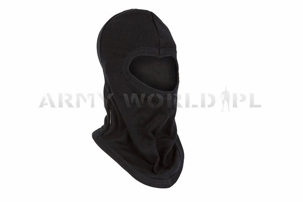 1-hole balaclava Profesional Cotton Black Mil-tec New