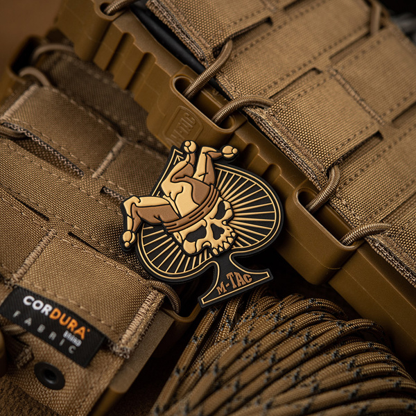 Naszywka Ace of Spades 3D PVC M-Tac Black /Coyote (51108205)