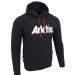 Bluza Z Kapturem D010 Original Logo Hoodie Arktis Czarna