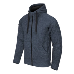 Covert Tactical Hoodie FullZip Helikon-Tex Melange Blue (BL-CHF-SF-M2)
