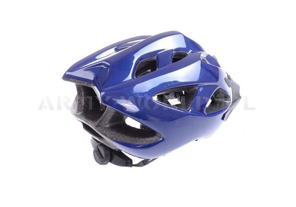 Kask Ochronny Rowerowy BHE-34 ELBRUS Niebieski Nowy 