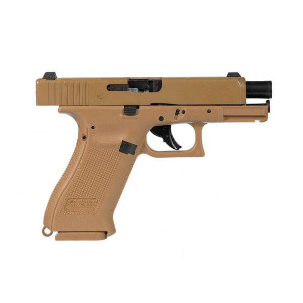 Pistolet Wiatrówka Glock 19X Blowback 4,5 mm BB CO2 Coyote (5.8367)