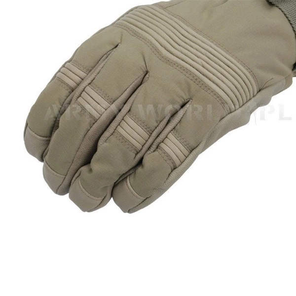 Rękawice Wojskowe Holenderskie + Wkładki Adaptive Green Oryginał Demobil DB
