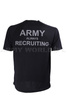 T-shirt Termoaktywny Coolmax Z Naszywką Recrutting Czarny Oryginał Demobil BDB