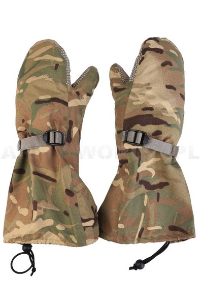 British Army winter Gloves ECW Gore-Tex MTP Genuine Military Surplus New