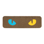 Naszywka Cat Eyes M-Tac GID Coyote / Yellow / Blue (51494995)