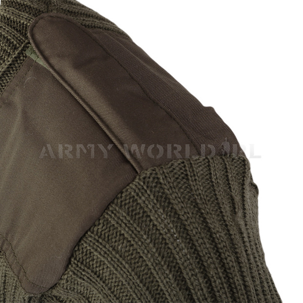 Military Dutch Woolen Sweater Oliv Original Demobil