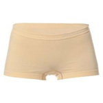 Women's Boxer Shorts Comfort Cotton BRUBECK Beige