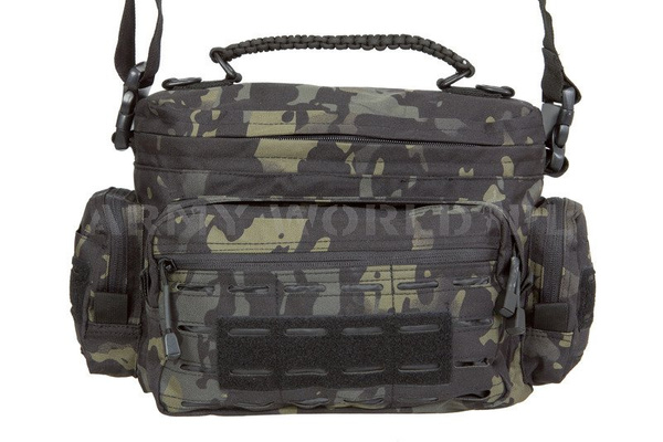 Tactical Paracord Bag Mil-tec Small Black Multitarn New (13726169)