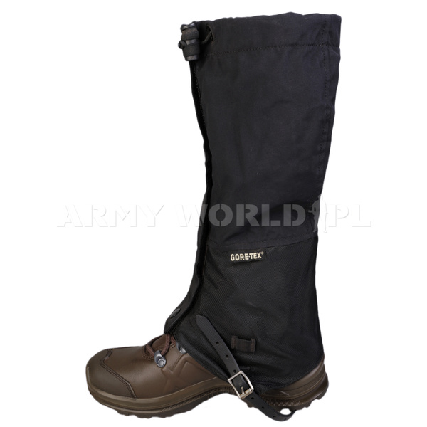 Stuptuty Black Diamond GORE-TEX Czarne Oryginał Demobil BDB