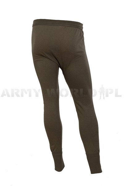 Zestaw Bielizny Bundeswehr (Trikot + Kalesony) Olive Oryginał Demobil BDB
