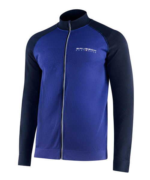 Bluza Termoaktywna Męska Athletic Brubeck Ciemnoniebiesko / Granantowa (LS1408M)