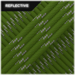Linka Paracord Reflective 15 m 4,4 mm EDCX Moss