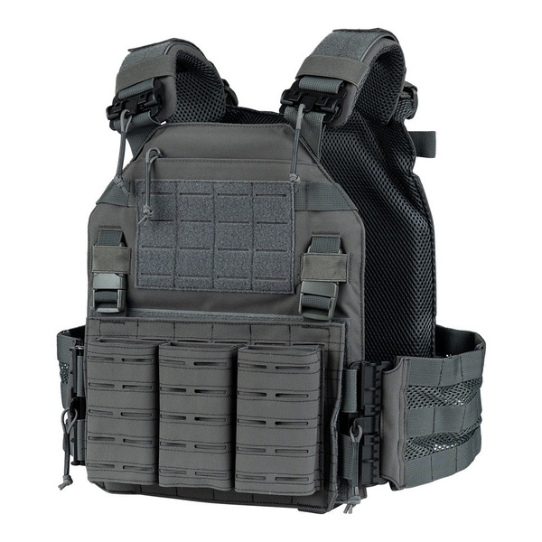 Kamizelka Taktyczna QR Plate Carrier Lasercut 101 Inc. Wolf Grey (129794)