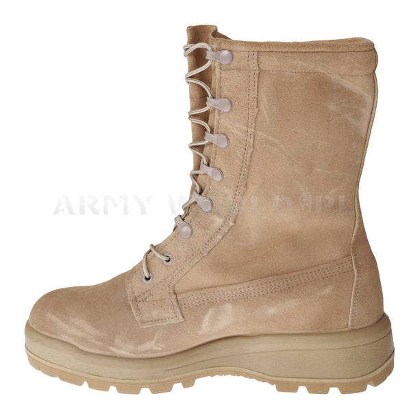 Buty Wojskowe US Army Belleville ICWR Gore-Tex Desert Khaki Oryginał Demobil Idealny Pieczątka 