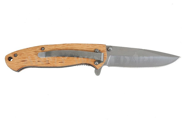 Folding Knife OEM Bushmen Silver Blade New