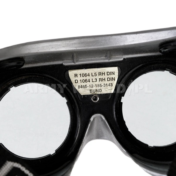 Gogle Ochronne Bund Szare Oryginał Demobil BDB