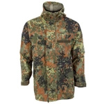 Bundeswehr Waterproof Jacket Gore-Tex CARINTHIA Flecktarn Original Used