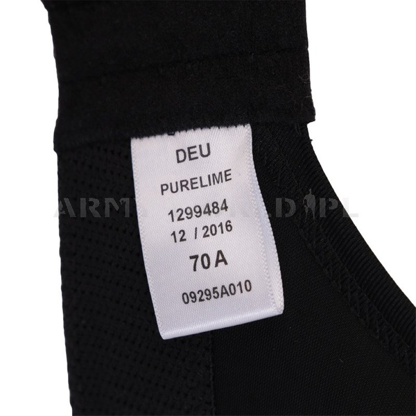 Biustonosz Sportowy Purelime Czarny BDB 