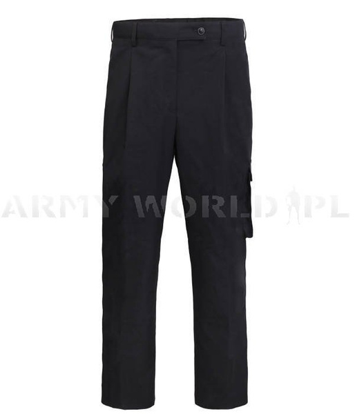 Security Trousers Greiff Black Original Used - Set Of 10 Pieces