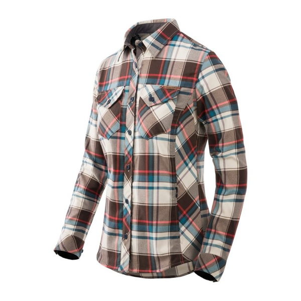 Women's Shirt Marigold Helikon-Tex Foggy Meadow Plaid (KO-MWS-NS-PI)