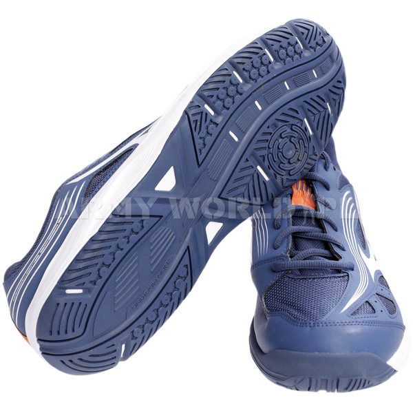 Buty Sportowe Mizuno Cyclone Speed 3 KDM1022 Granatowo / Pomarańczowe Demobil BDB