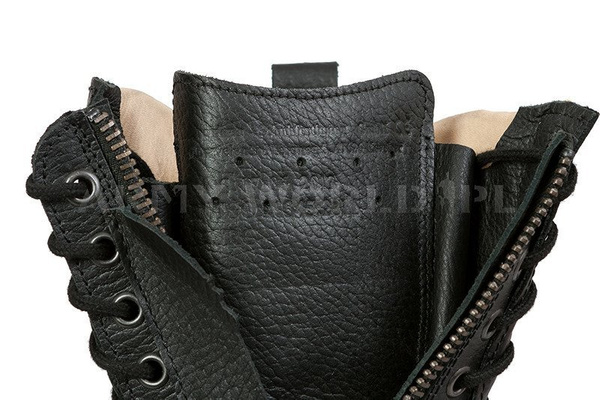 Buty Ochronne Pilota BERGMANN Bundeswehr Czarne Oryginał Demobil DB