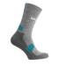 Women's Socks Trekking Light Brubeck Graphite / Turquoise