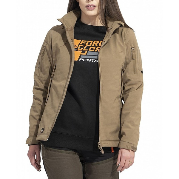 Softshell Women Jacket ARTAXES Pentagon RAL7013 (K08011-06CG)