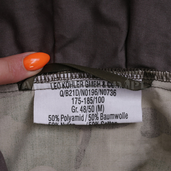 Parka Smock Jacket Bundeswehr Special Forces KSK Leo Köhler Multicam