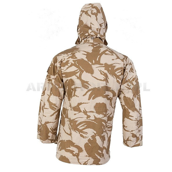 Kurtka Wojskowa Parka Brytyjska Pustynna Windproof DPM Desert Oryginał Nowa 