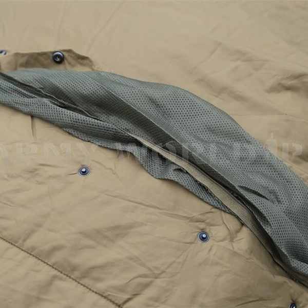 Dutch Army Summer Mummy Sleeping Bag KPU Coyote Genuine Military Surplus Used