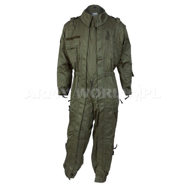 Dutch Military Suit Overalls SWAT Type Nomex Olive Genuine Military Surplus Used