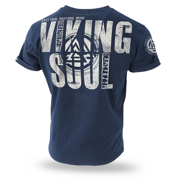 T-shirt Viking Soul Doberman's Aggressive Granatowy (TS211)