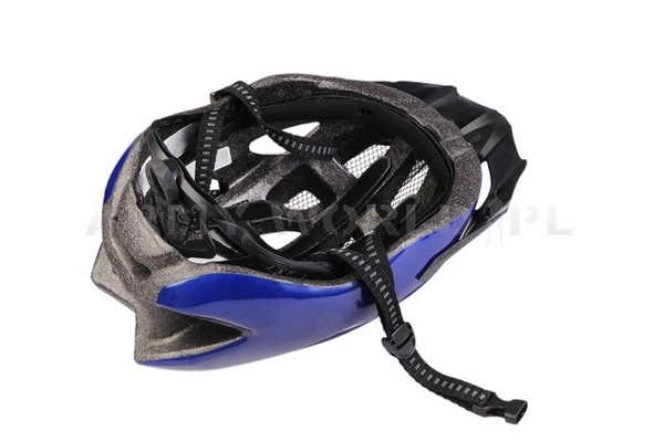 Kask Ochronny Rowerowy BHE-34 ELBRUS Niebieski Demobil DB