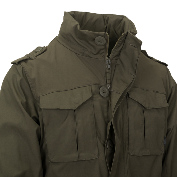 Jacket Covert M-65 Helikon-Tex Black (KU-C65-DC-01)