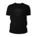 T-Shirt Punisher Czarna Czaszka  TigerWood Czarny 