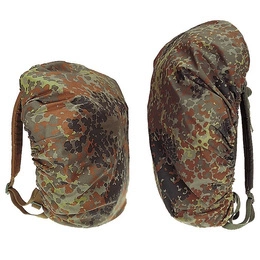 Backpack Cover Capacity 30-80 Liters Flecktarn Mil-tec New (14060021)