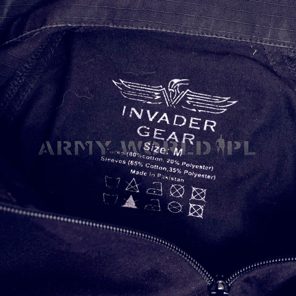 Koszula Taktyczna Pod Kamizelkę Combat Shirt Invader Gear Granatowa Oryginał Demobil DB