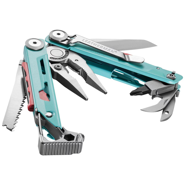 Multitool Leatherman Signal Aqua Stainless + Futerał