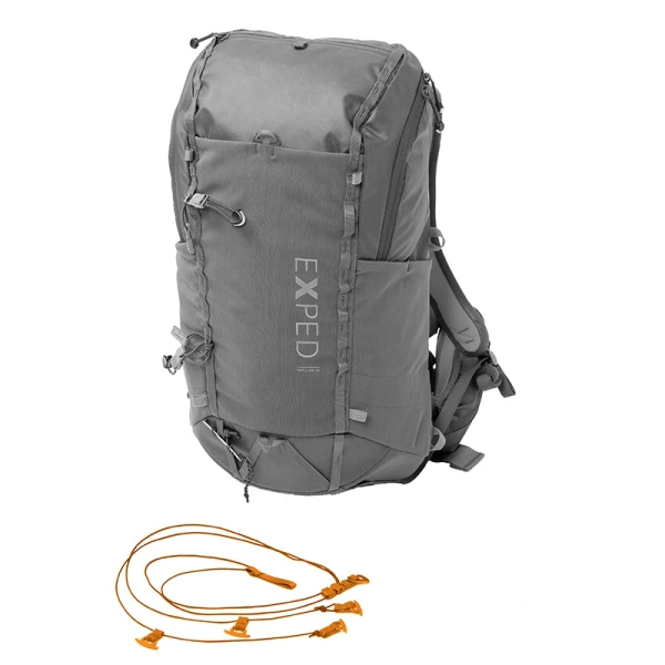 Plecak Trekkingowy Impulse 20 Litrów Exped Czarny (EXP921)