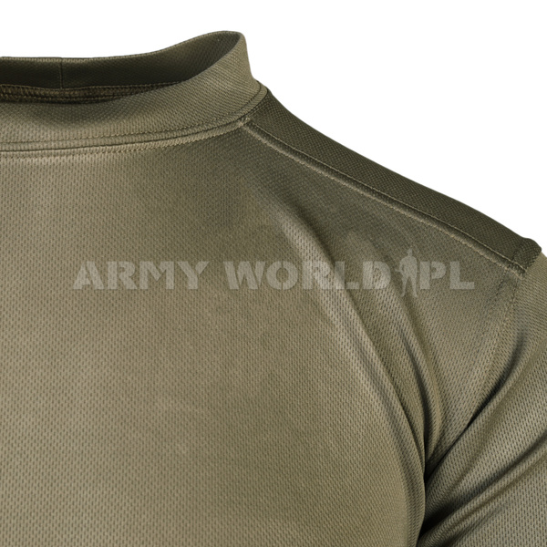 T-shirt Brytyjski Termoaktywny Anti-static  Light Olive Oryginał Nowy