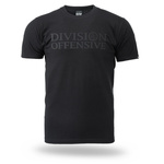 T-shirt Division Offensive 3D Doberman's Aggressive Czarny (TS342A)