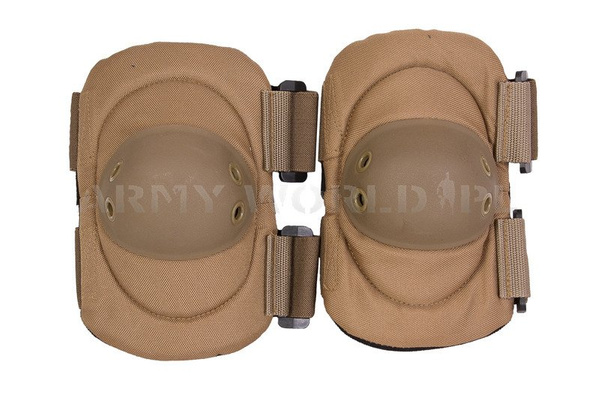 Dutch Army Elbow Protective Pads "D" Coyote Original Used