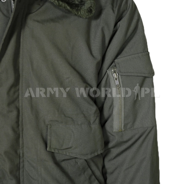 Kurtka Bomberka Ocieplana Life Line Olive Nowa